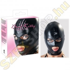 Bad Kitty Fényes kámzsa - fekete maszk