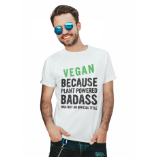  Badass Vegan - Férfi Póló