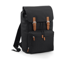 Bag Base Hátizsák Bag Base Vintage Laptop Backpack - Egy méret, Fekete hátizsák