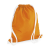 Bag Base Tornazsák tornatáska Hátizsák Bag Base Icon Gymsac - Egy méret, Narancssárga