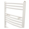 Bagno Ívelt törölközőszárító radiátor 40 x 120 cm