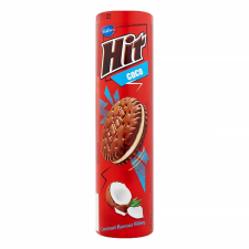 Bahlsen Keksz BAHLSEN Hit kókuszos 220g csokoládé és édesség