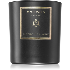 Bahoma London Obsidian Black Collection Patchouli & Musk illatgyertya 220 g gyertya