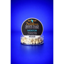 Bait Bait MENTOR- Fluo Method Dumbel White-Wafter 7x10mm csali