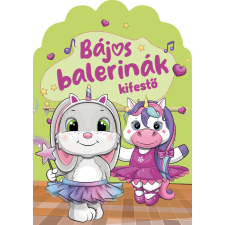 Bájos balerinák kifestő gyermek- és ifjúsági könyv