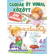 BAJUSZKA KFT. Csodák öt vonal között - Írás munkafüzet 4-5 éves gyerekeknek gyermek- és ifjúsági könyv