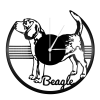  Bakelit falióra - Beagle, Bakelit falióra - Beagle