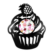 Bakelit falióra - Cupcake falióra