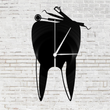  Bakelit falióra - fogorvosoknak, Bakelit falióra - fogorvosoknak falióra