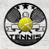  Bakelit falióra - Tennis ütők, Bakelit falióra - Tennis ütők