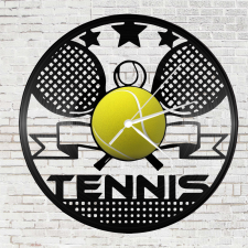 Bakelit falióra - Tennis ütők, Bakelit falióra - Tennis ütők falióra