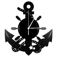  Bakelit falióra - Vasmacska falióra