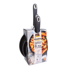 Baker's Secret kovácsolt serpenyő szett - 18 + 22 + 26 cm (DA00960) edény