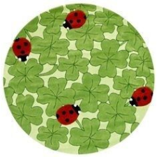 Bakero Bakero Dětský koberec Ladybug kruh Szőnyeg (⌀ 150 cm) lakástextília