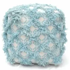 Bakero Bakero Pouf Allure aqua (40x40 cm) lakástextília