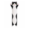 Baking &amp; Pet Kft Hosszú fekete-fehér cica plüsspárna – 50 cm