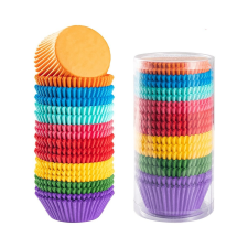 Baking &amp; Pet Kft Muffin papír, 600 db-os színes 5 cm sütés és főzés
