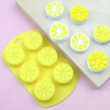 Baking &amp; Pet Kft Szilikon Sütőforma – Citrom 6 részes sütés és főzés