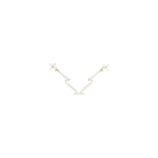 Bakker Elkuizen BakkerElkhuizen BE Flexible Dual 88,9 cm (35") Fehér Asztali (BNEBFDW) tv állvány és fali konzol