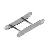 BAKS ELDSP600H120 Kábellétra csuklós sarokelem függőleges 120x600mm szalaghorganyzott, anyagvastagság 1,5mm 422266