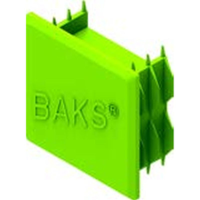 BAKS NOW40x40 műanyag végzáró 760400 villanyszerelés