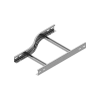 BAKS RDLP200/100H45N Kábellétra szűkítőidom 45x200/100mm balos, szalaghorganyzott, anyagvastagság 1,5mm 448220
