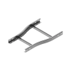 BAKS RDSC200/100H60N Kábellétra szűkítőidom 60x200/100mm szimmetrikus, szalaghorganyzott, anyagvastagság 2,0mm 468020