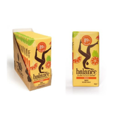 Balance étcsokoládé tábla narancs ízesítéssel 100 g csokoládé és édesség