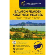  Balaton felvidék - Keszthelyi-hegység turistakalauz térkép