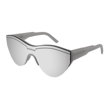 Balenciaga BB0004S-012 SHINY GREY MIRROR SILVER napszemüveg napszemüveg