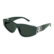 Balenciaga BB0095S-019 DARK GREEN GREEN napszemüveg napszemüveg