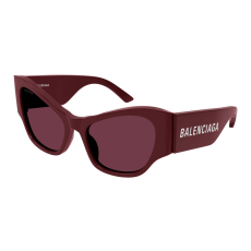 Balenciaga BB0259S-006 SHINY BURGUNDY RED napszemüveg