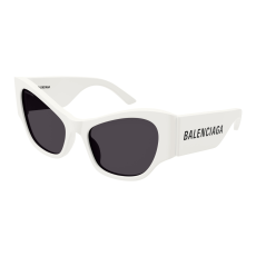 Balenciaga BB0259S-007 SHINY WHITE GREY napszemüveg