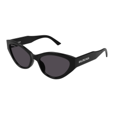 Balenciaga BB0306S-001 BLACK BLACK GREY napszemüveg