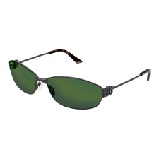 Balenciaga BB0336S-005 DARK GREY MIRROR(DOUBLE) GREEN napszemüveg napszemüveg