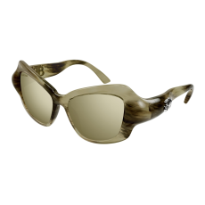 Balenciaga BB0353S 003 HAVANA MIRROR BRONZE napszemüveg