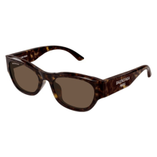 Balenciaga BB0389SK 002 SHINY DARK HAVANA BROWN napszemüveg