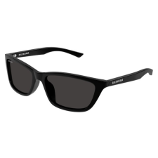 Balenciaga BB0403SK 001 SHINY SOLID BLACK GREY napszemüveg napszemüveg