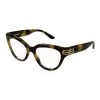 Balenciaga BB0436O 003 HAVANA DEMO LENS szemüveg