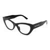 Balenciaga BB0449O 006 BLACK DEMO LENS szemüveg