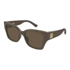 Balenciaga BB0474S 004 BROWN BROWN napszemüveg napszemüveg