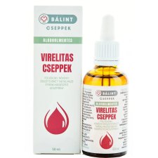 Bálintcseppek Bálint Cseppek Alkoholmentes Virelitas Cseppek 50 ml vitamin és táplálékkiegészítő