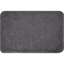  baliv fürdőszobaszőnyeg 40 cm x 60 cm poliészter sötétszürke lakástextília