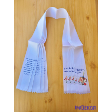  Ballagási szalag 7 cm - Tarisznya-rózsa dekorációs kellék