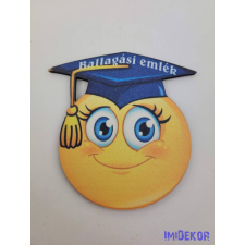  Ballagó mosolygó smile - Feliratos dekorációs kellék