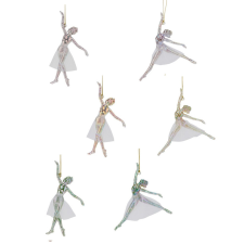  Ballerina akasztós műa. mix 14cm dekorációs kellék
