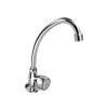  BALLETTO mosdó csaptelep hidegvízhez, kerámia szelep, króm, 22cm hosszú csőr