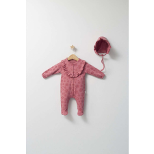 Ballon Baby Tongs pamut overallos szett (szín: lila, méret: 6-9 hónap) gyerek ruha szett
