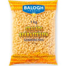  BALOGH Családi száraztészta 1kg Szarvacska toj.nél. tészta