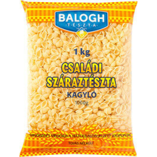 BALOGH CSALÁDI TÉSZTA KAGYLÓ TOJÁS NÉLKÜLI 1KG tészta
